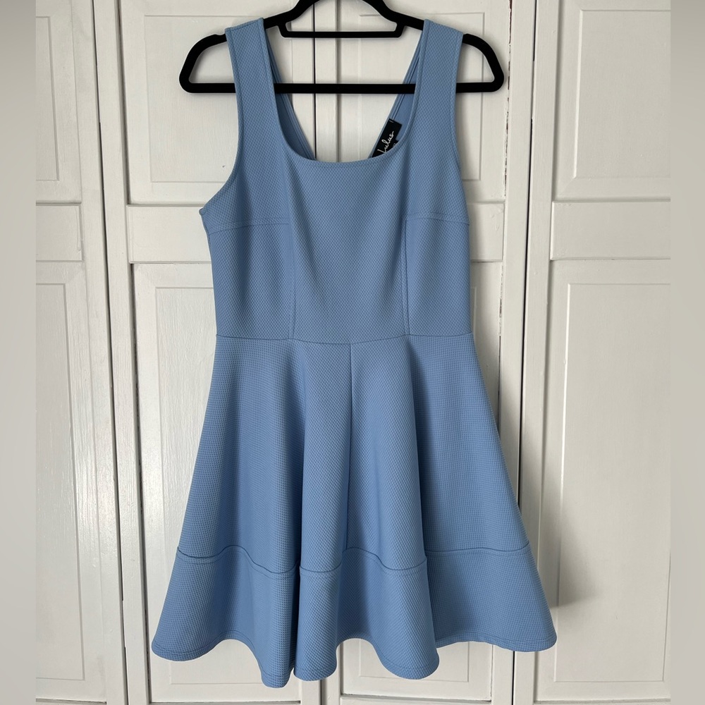 Lulus Baby Blue Mini Dress, Size XL